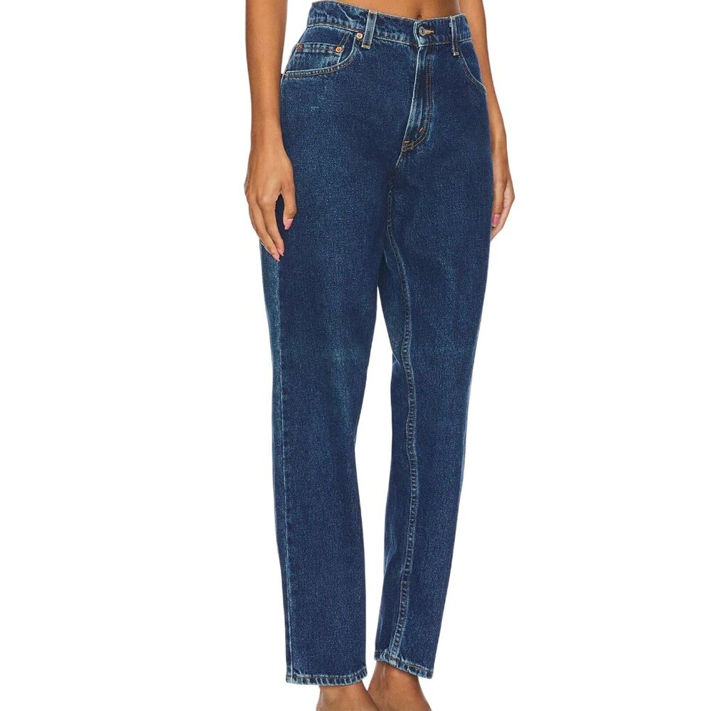 High Rise Blue Jeans - Picture 4 of 9